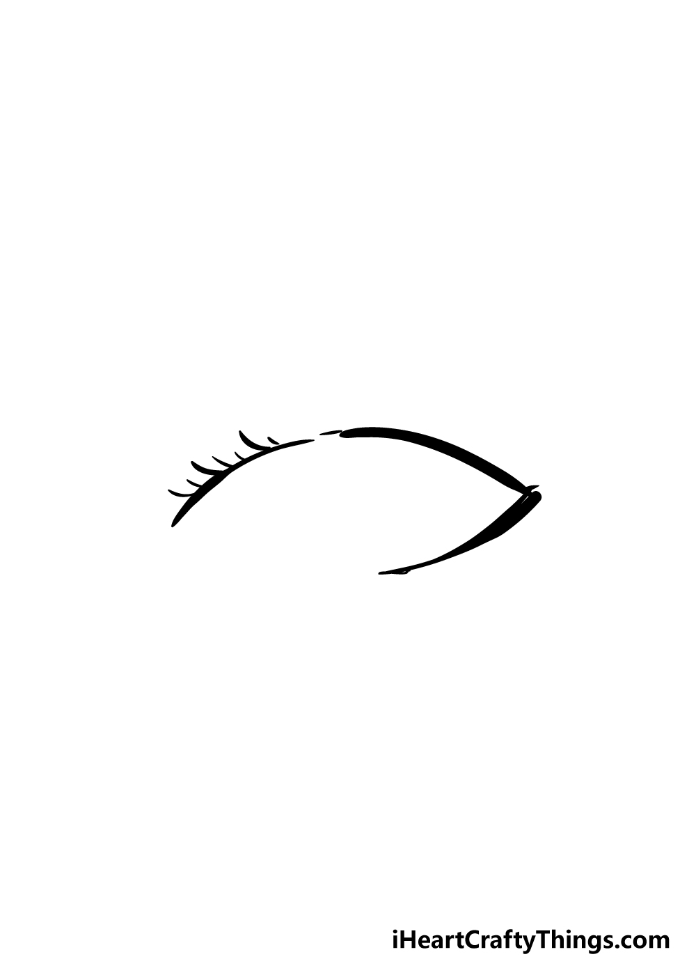 eyelashes drawing step 3