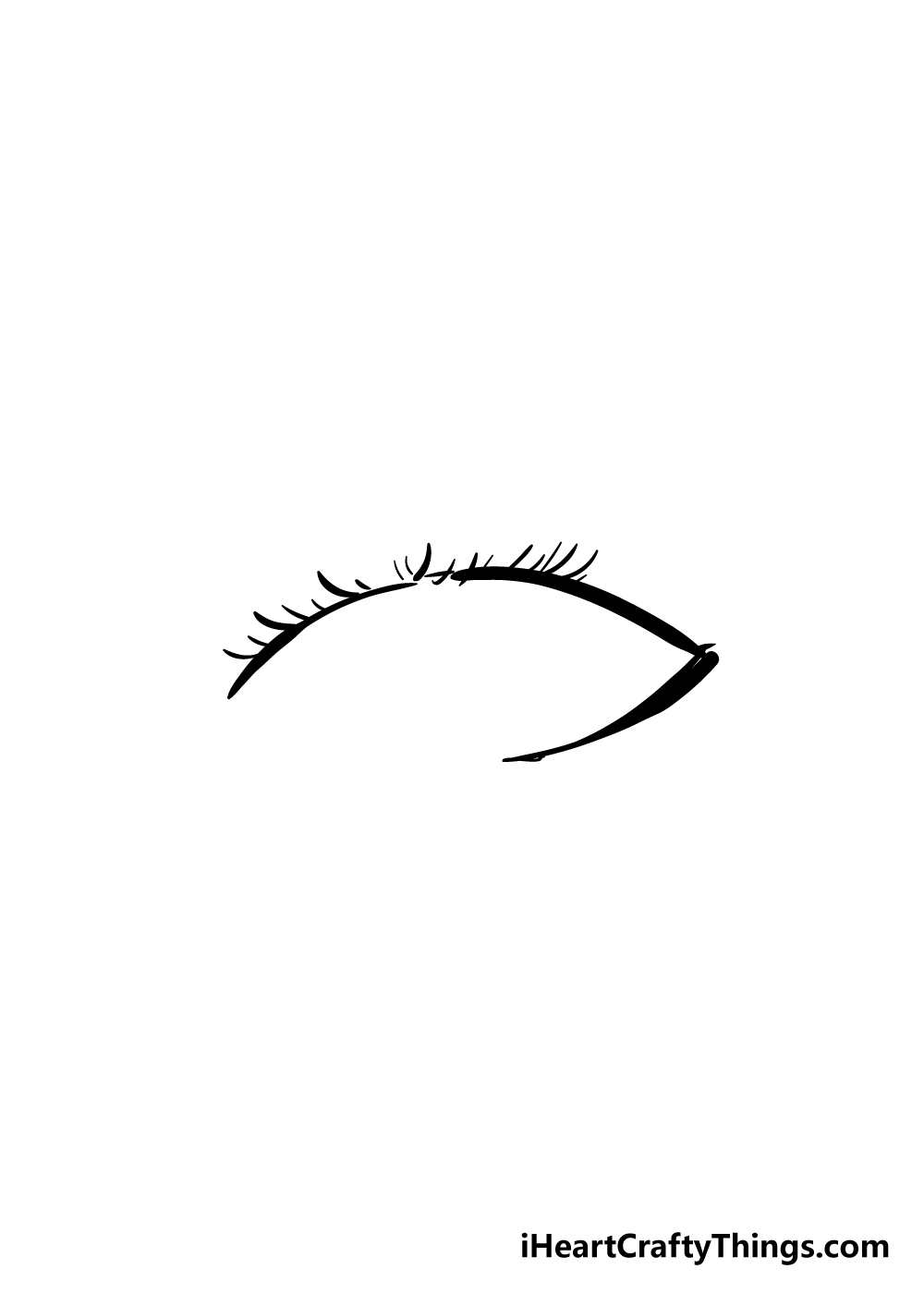 eyelashes drawing step 4