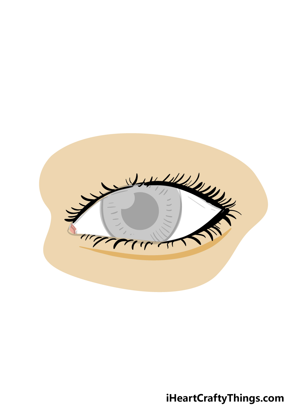 eyelashes drawing step 8