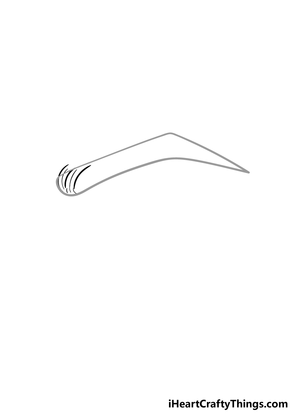 eyebrows drawing step 2