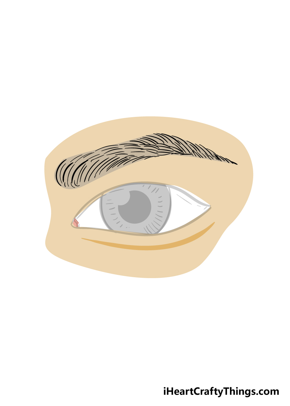 eyebrows drawing step 8