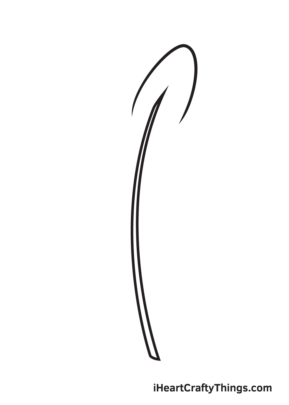 feather drawing step 2