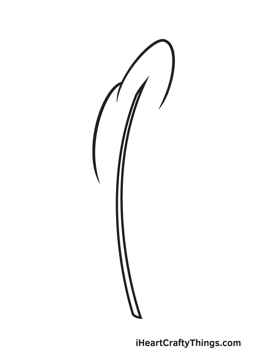 feather drawing step 3