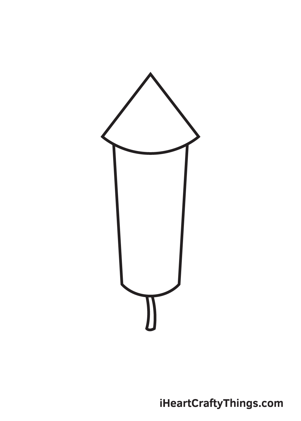 fireworks drawing step 3