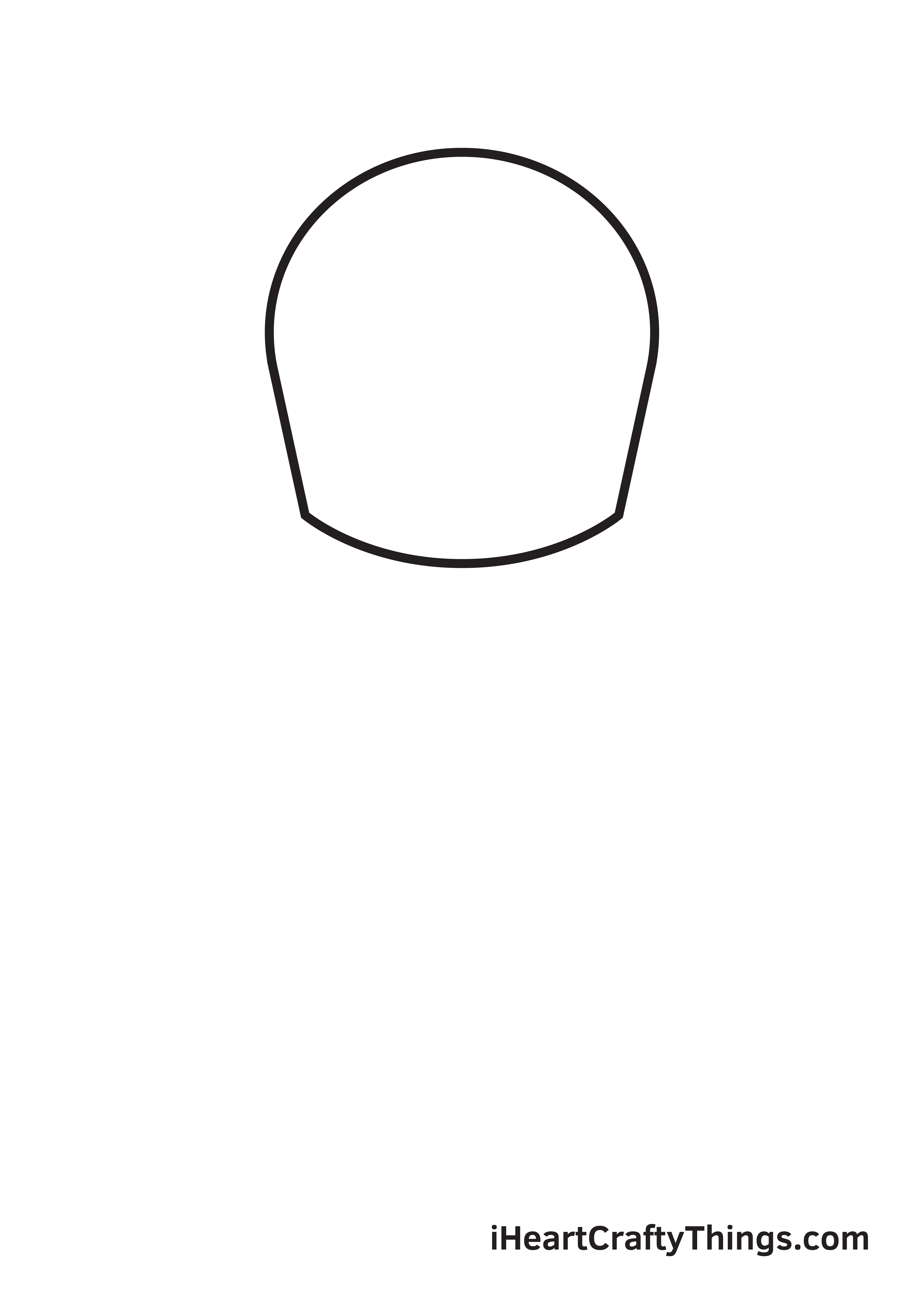 football player drawing step 1