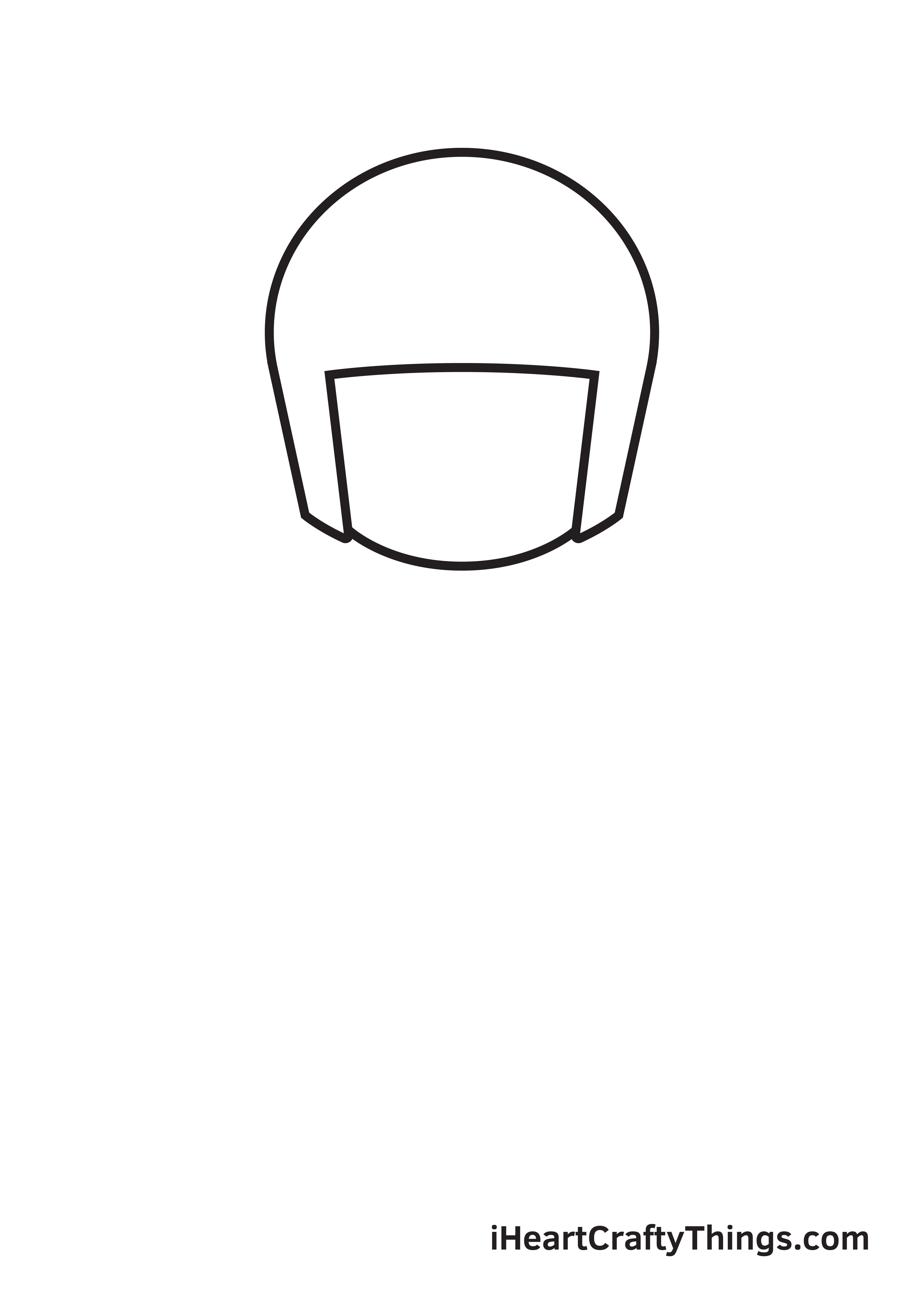 football player drawing step 2