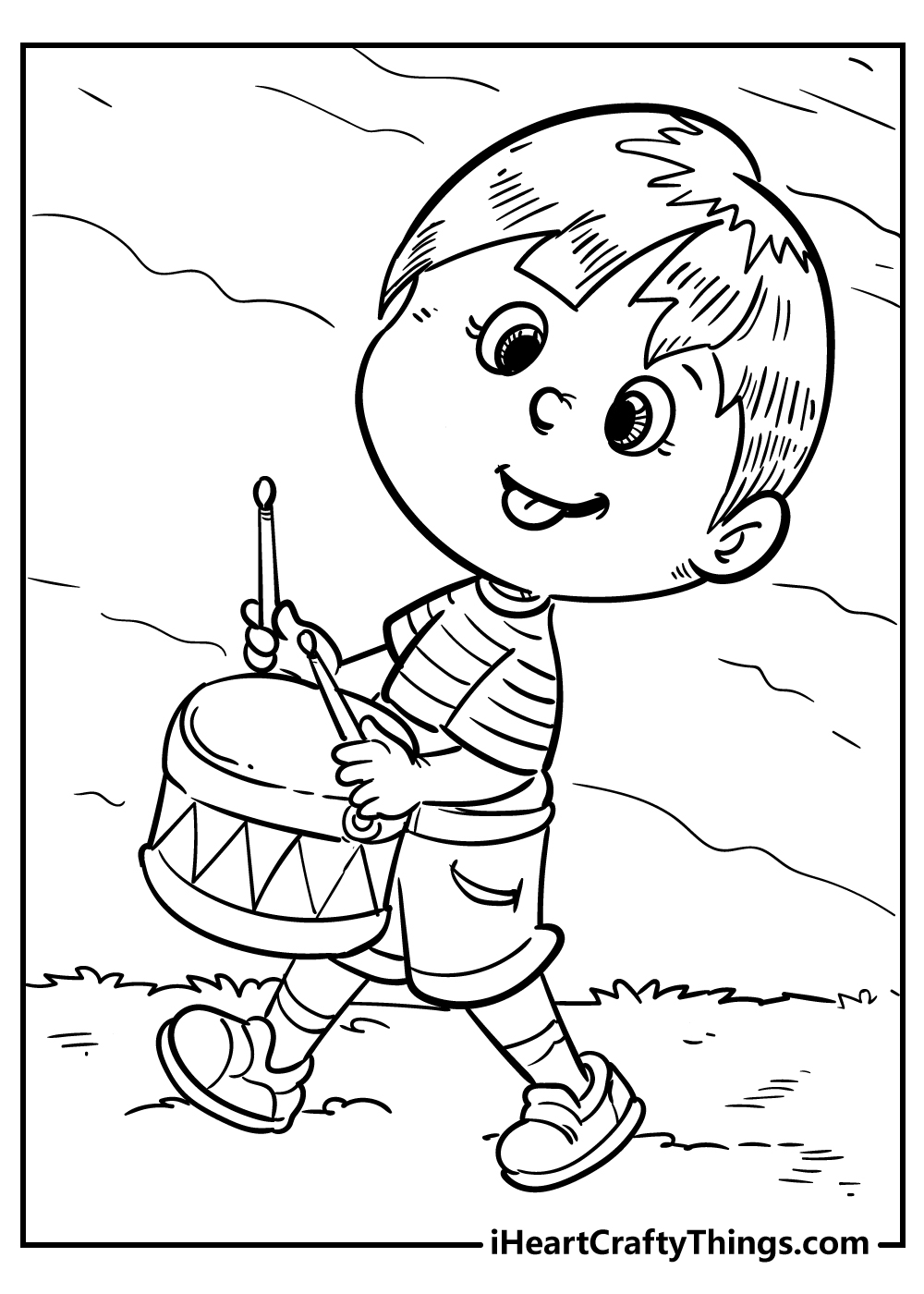 music coloring pages for boys free printable