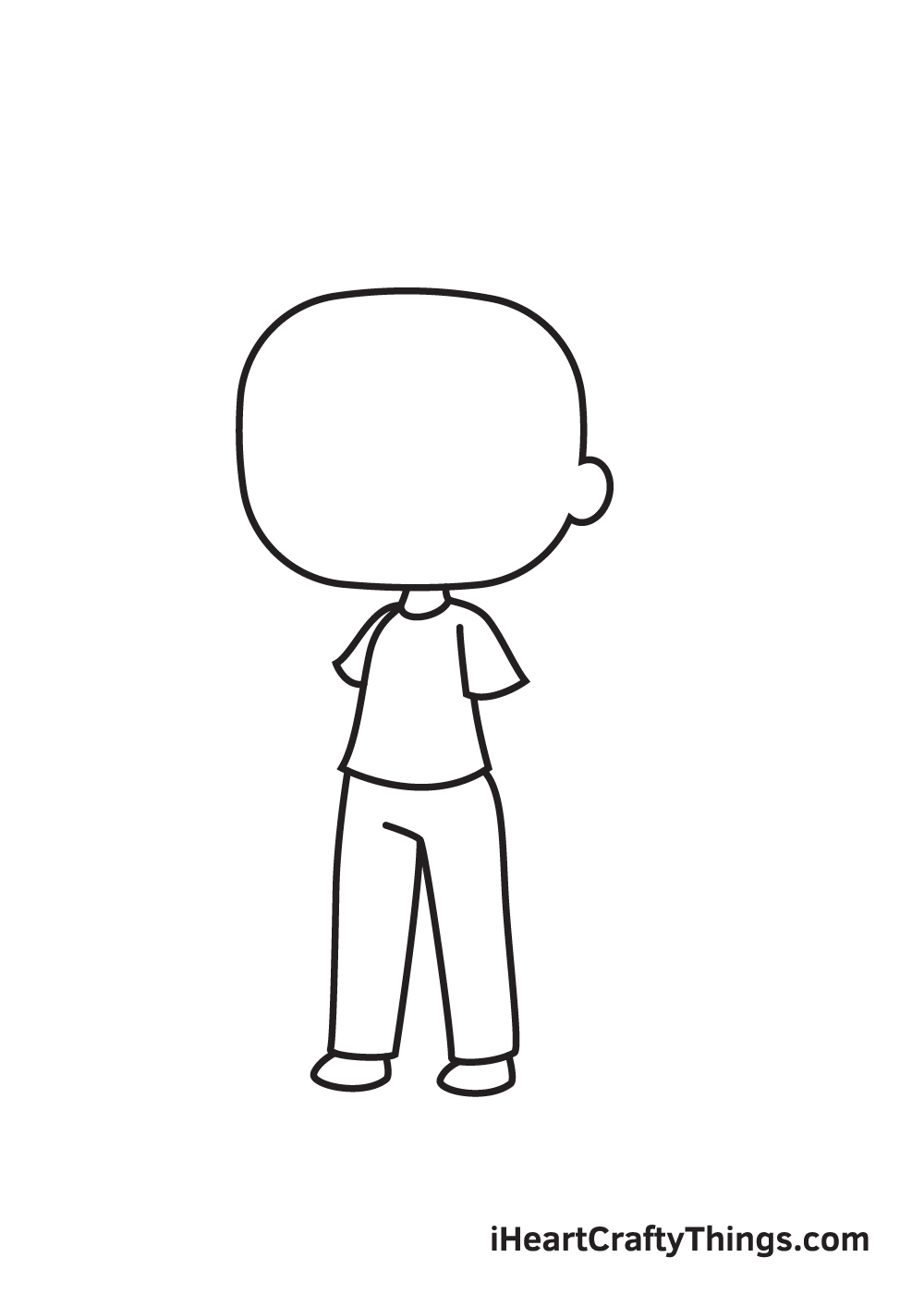 gacha life drawing step 5