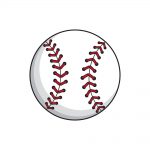 how to draw baseball image