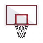 how to draw basketball hoop image