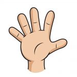 how to draw hand image