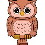 how to draw owl image