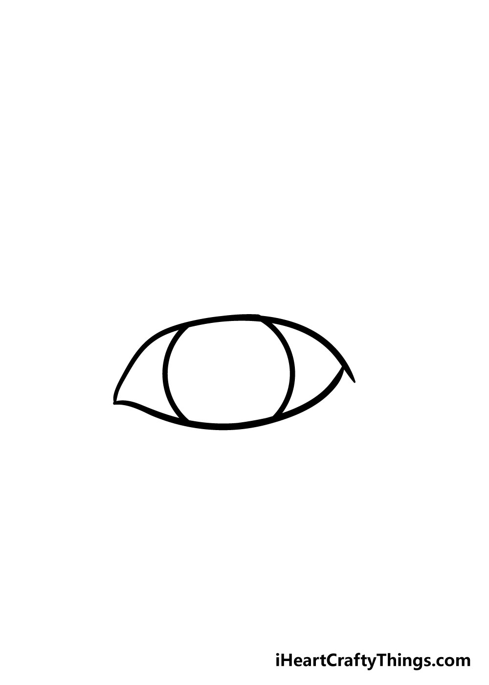eye drawing step 2