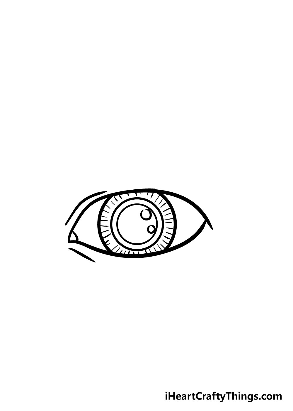 eye drawing step 5
