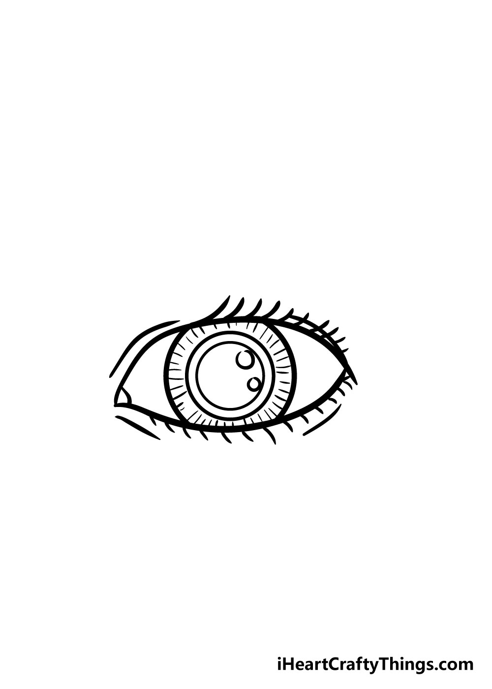 eye drawing step 6