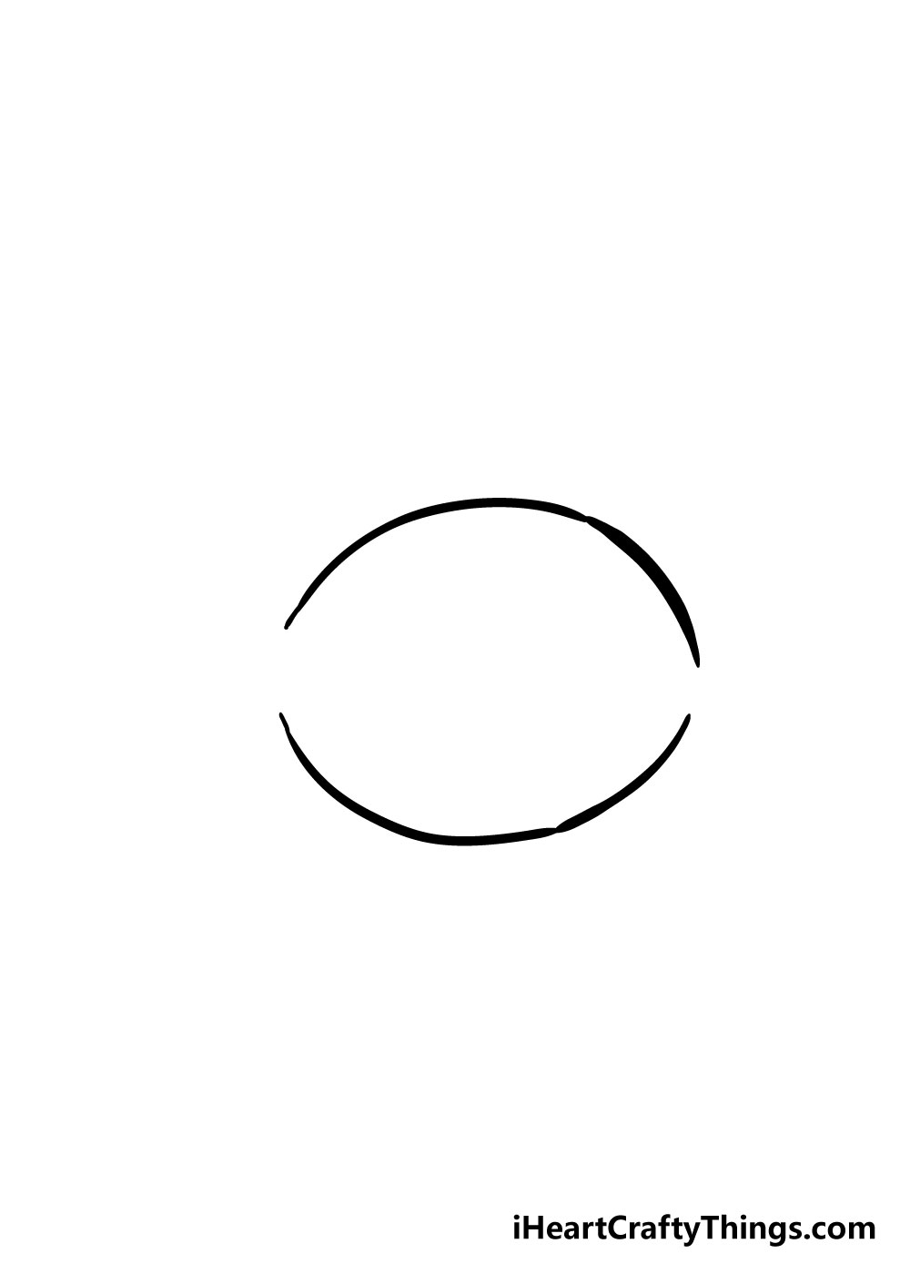 fish drawing step 1