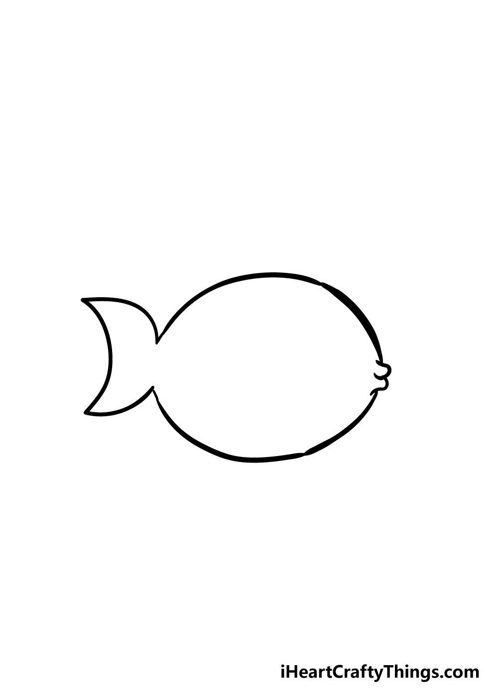 fish drawing step 3