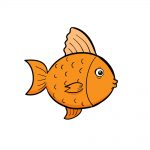 how to draw fish image