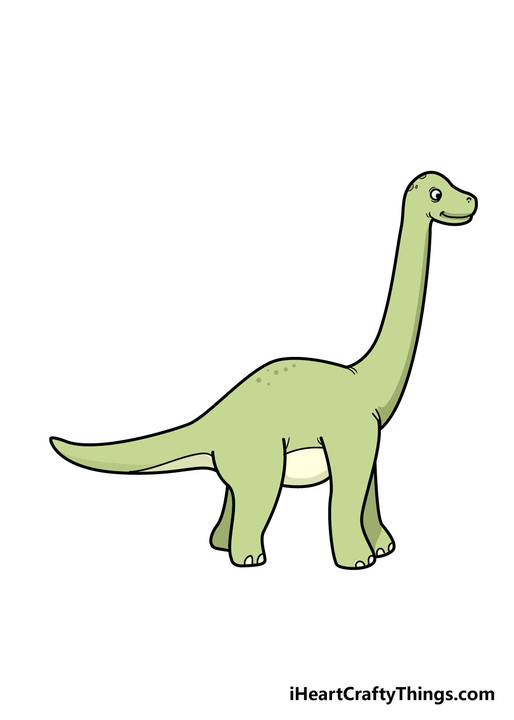 dinosaur drawing step 8