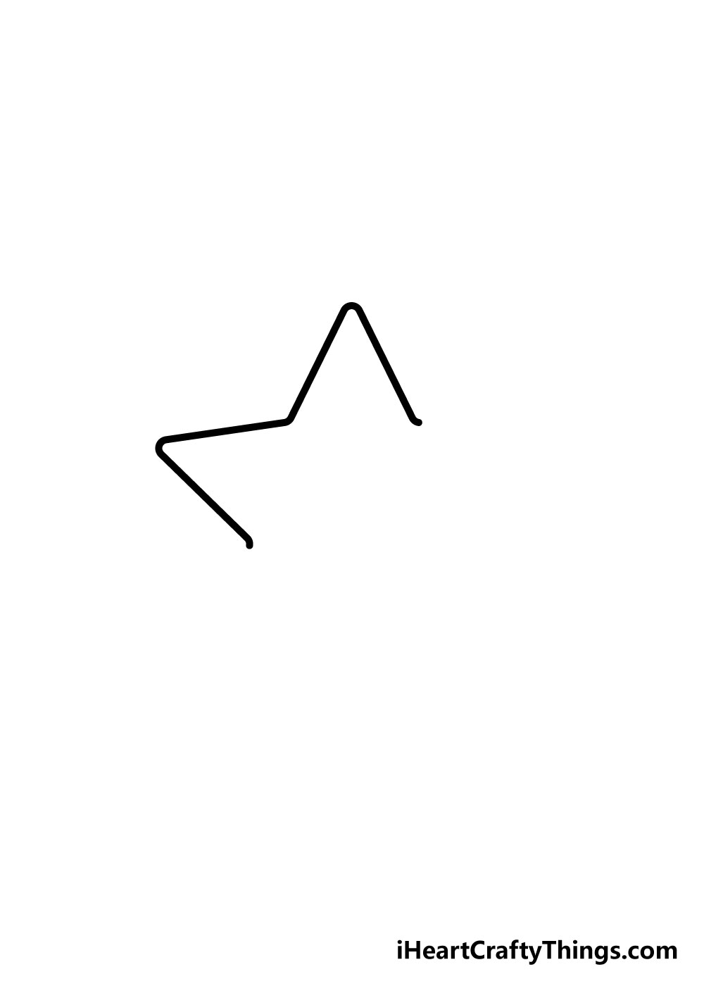star drawing step 2