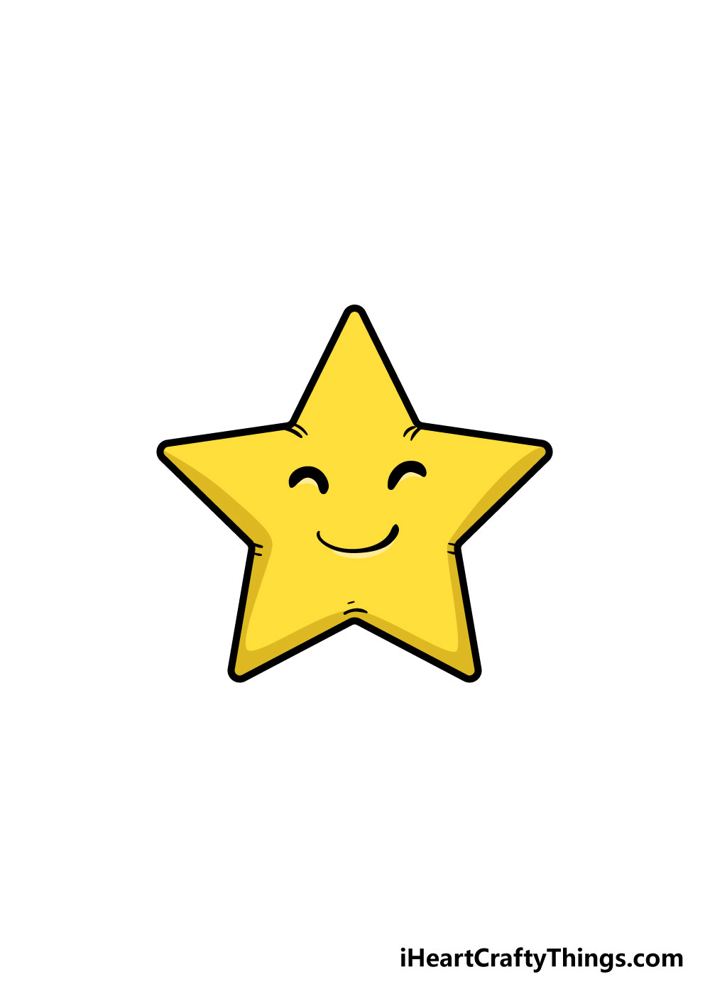 star drawing step 7