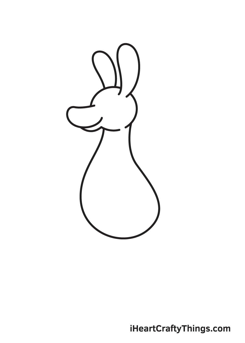 kangaroo drawing step 4