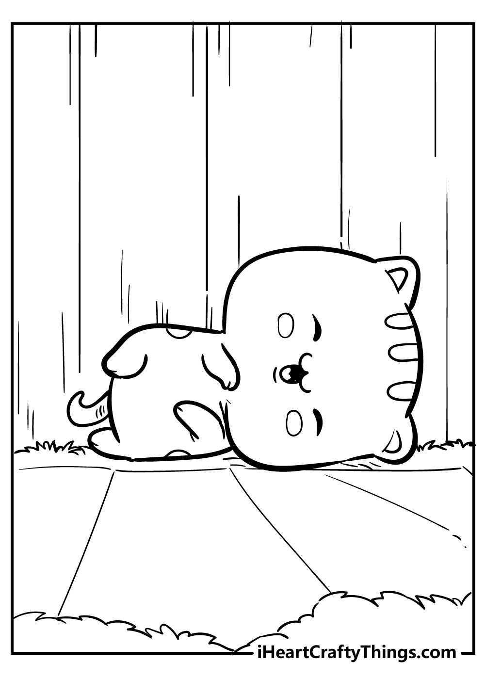 kawaii coloring pages free download