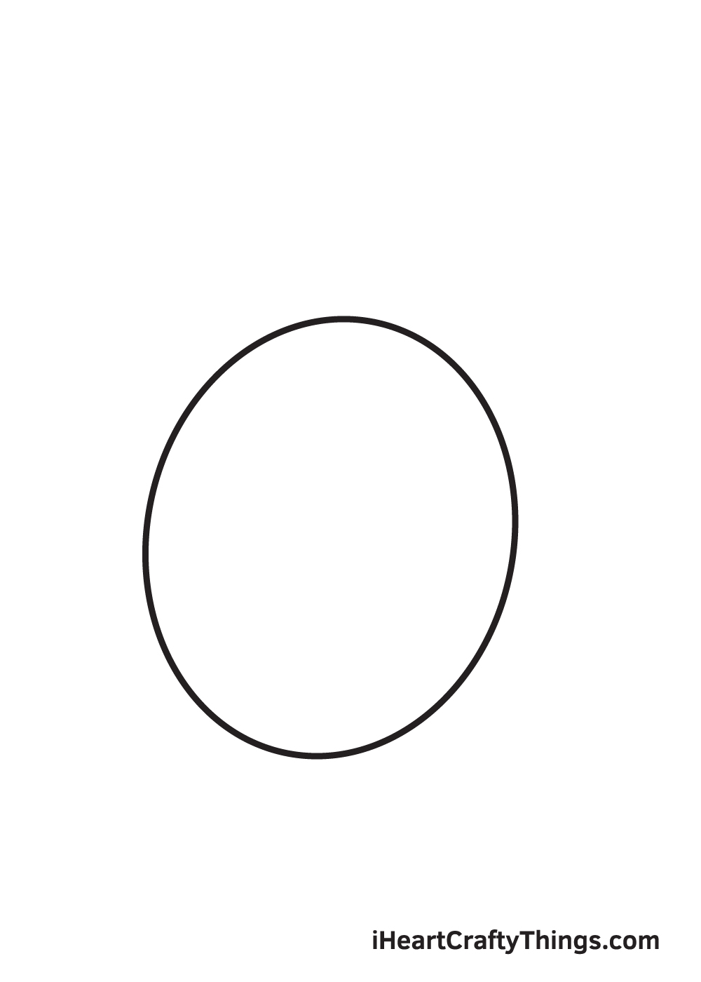 lemon drawing step 1