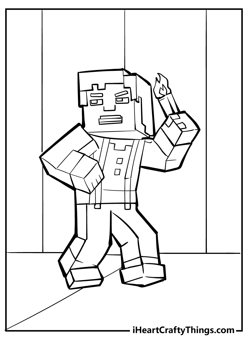 Minecraft Coloring Pages