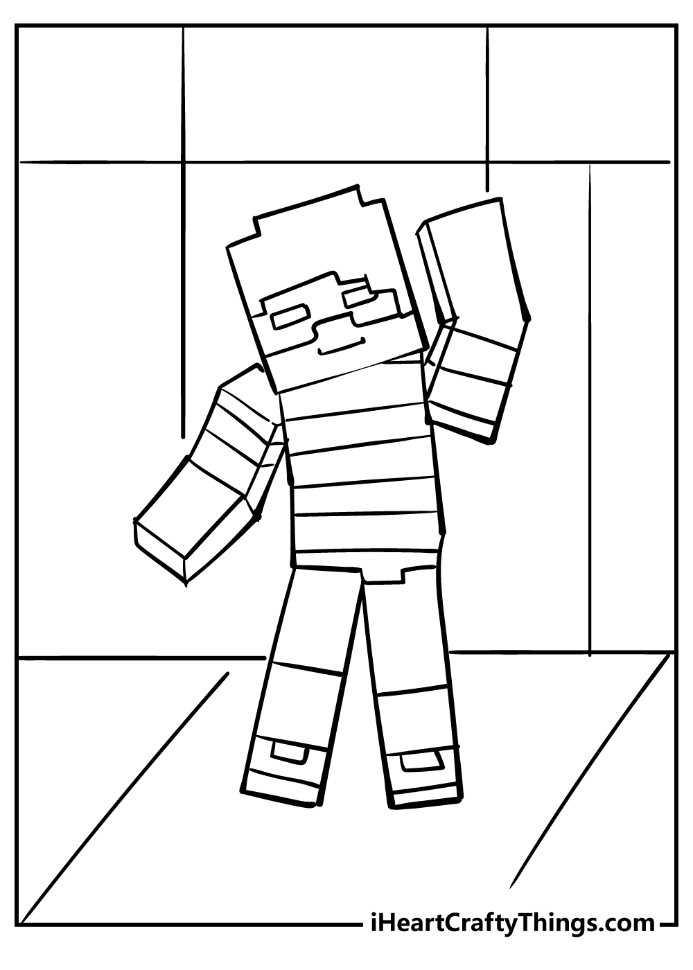 Minecraft Coloring Pages