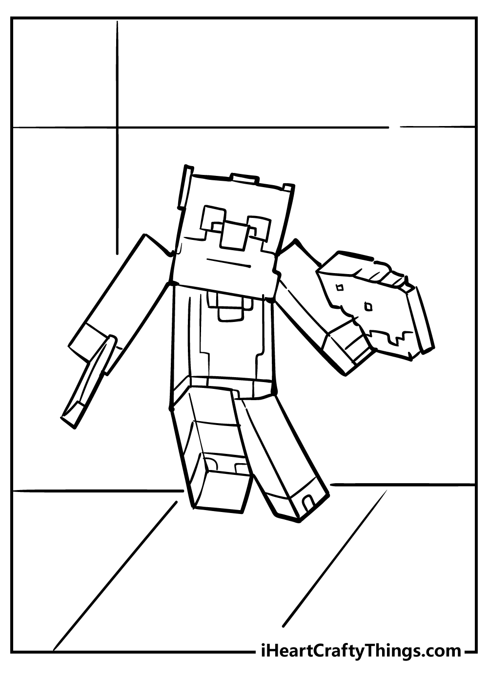 Minecraft Coloring Pages