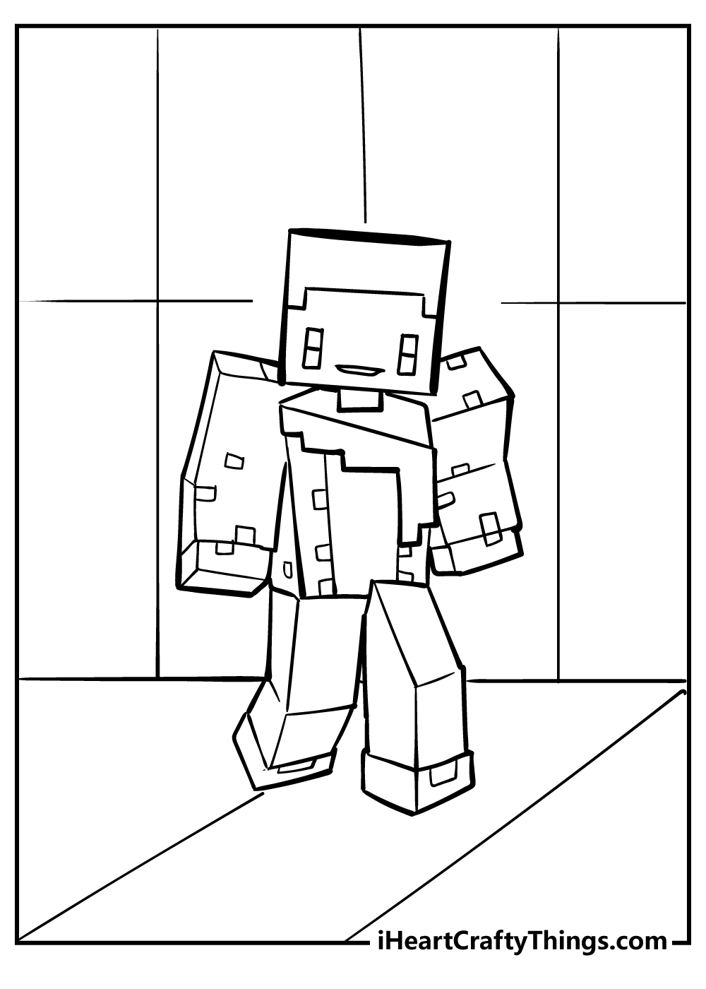 Minecraft Coloring Pages
