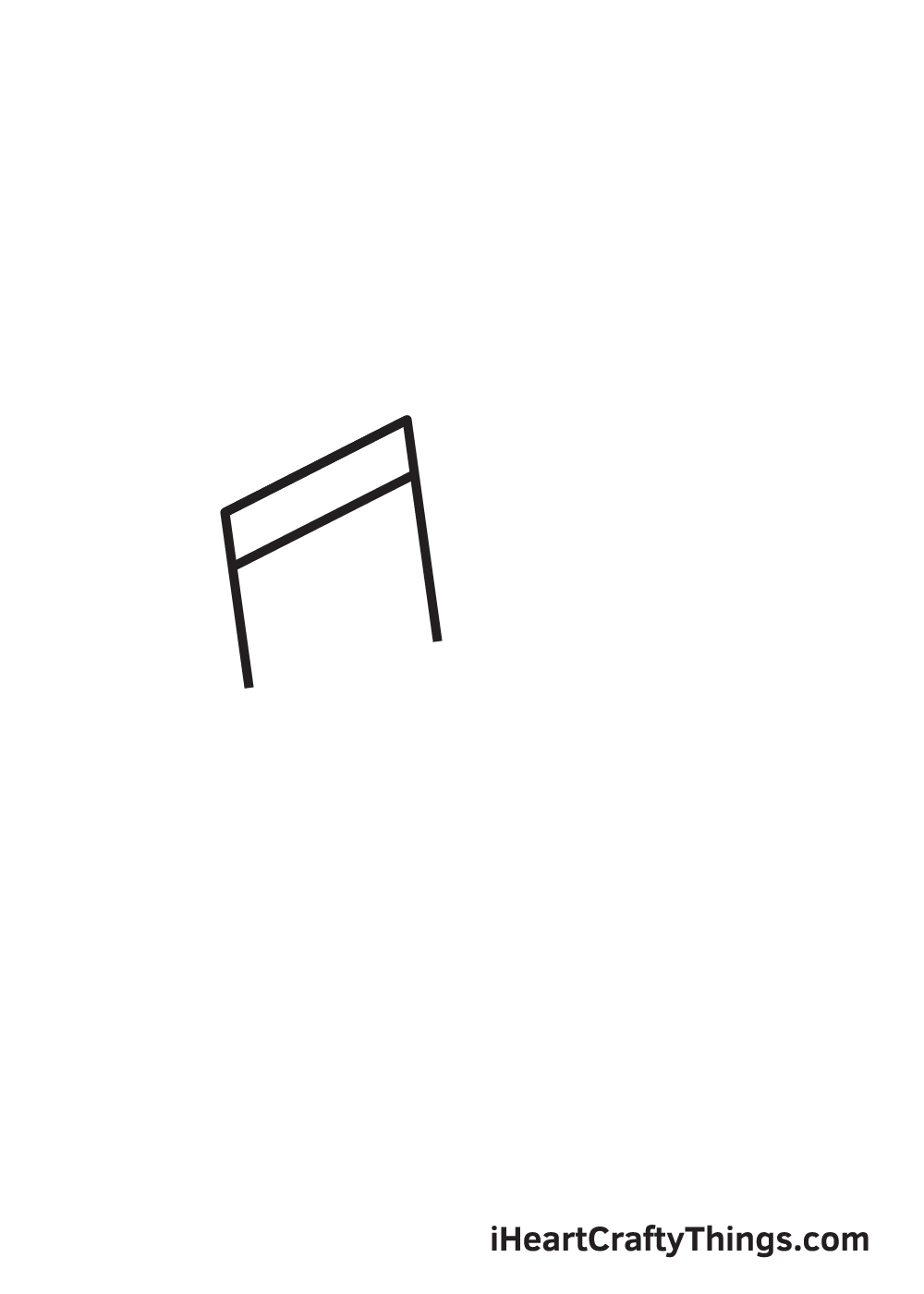 music notes drawing step 1