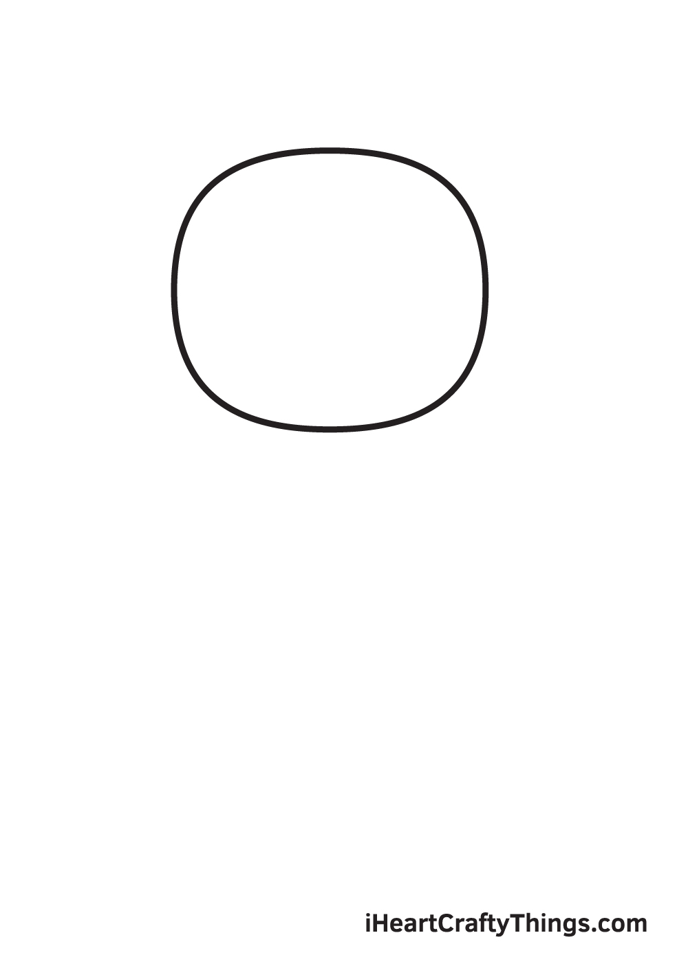 ninja drawing step 1