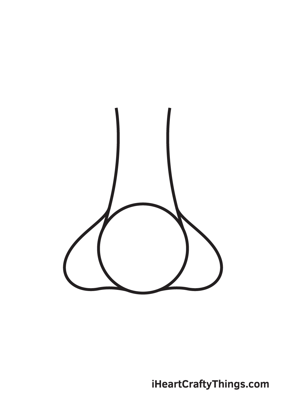 nose drawing step 5