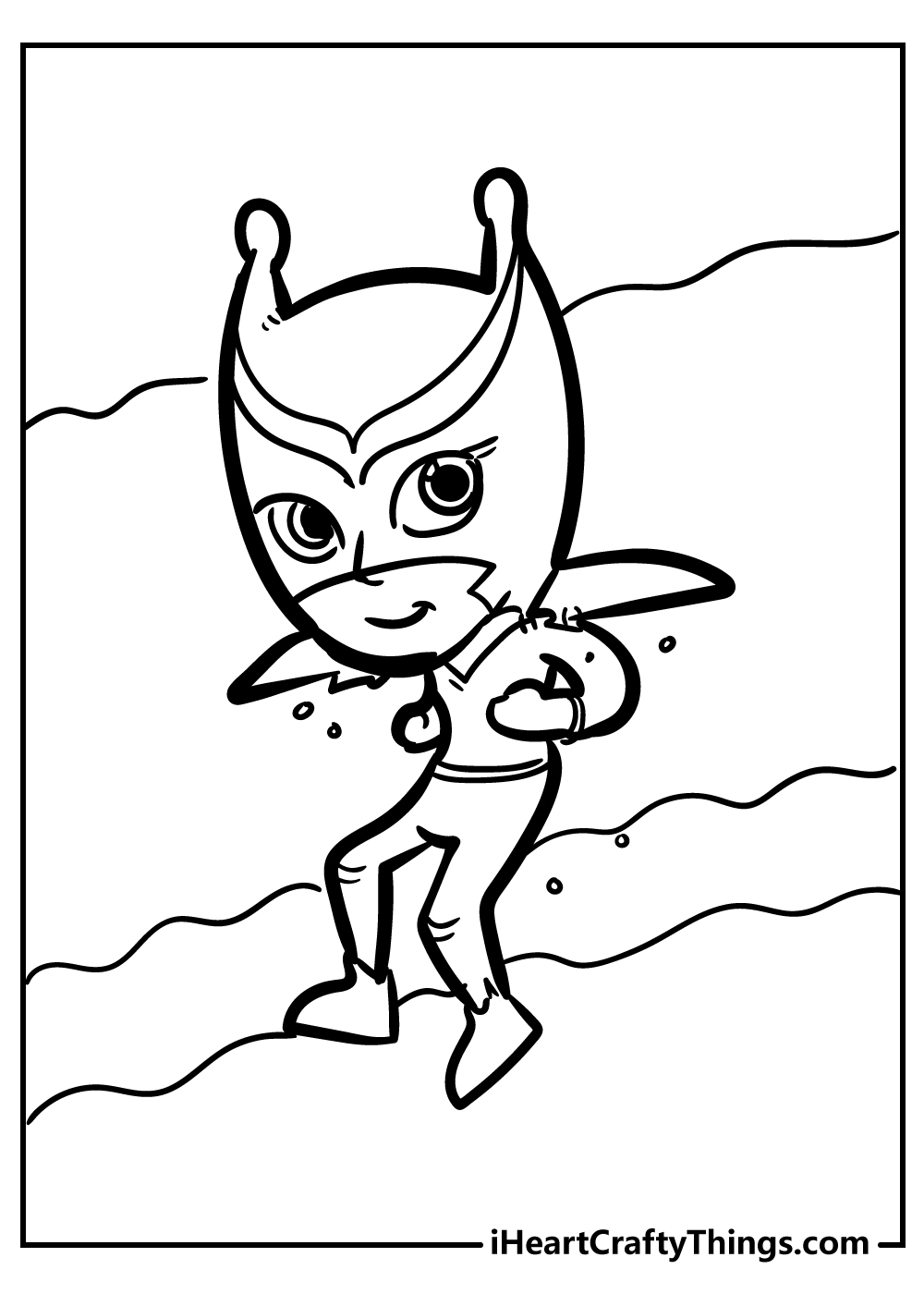 pj masks coloring pages free printable