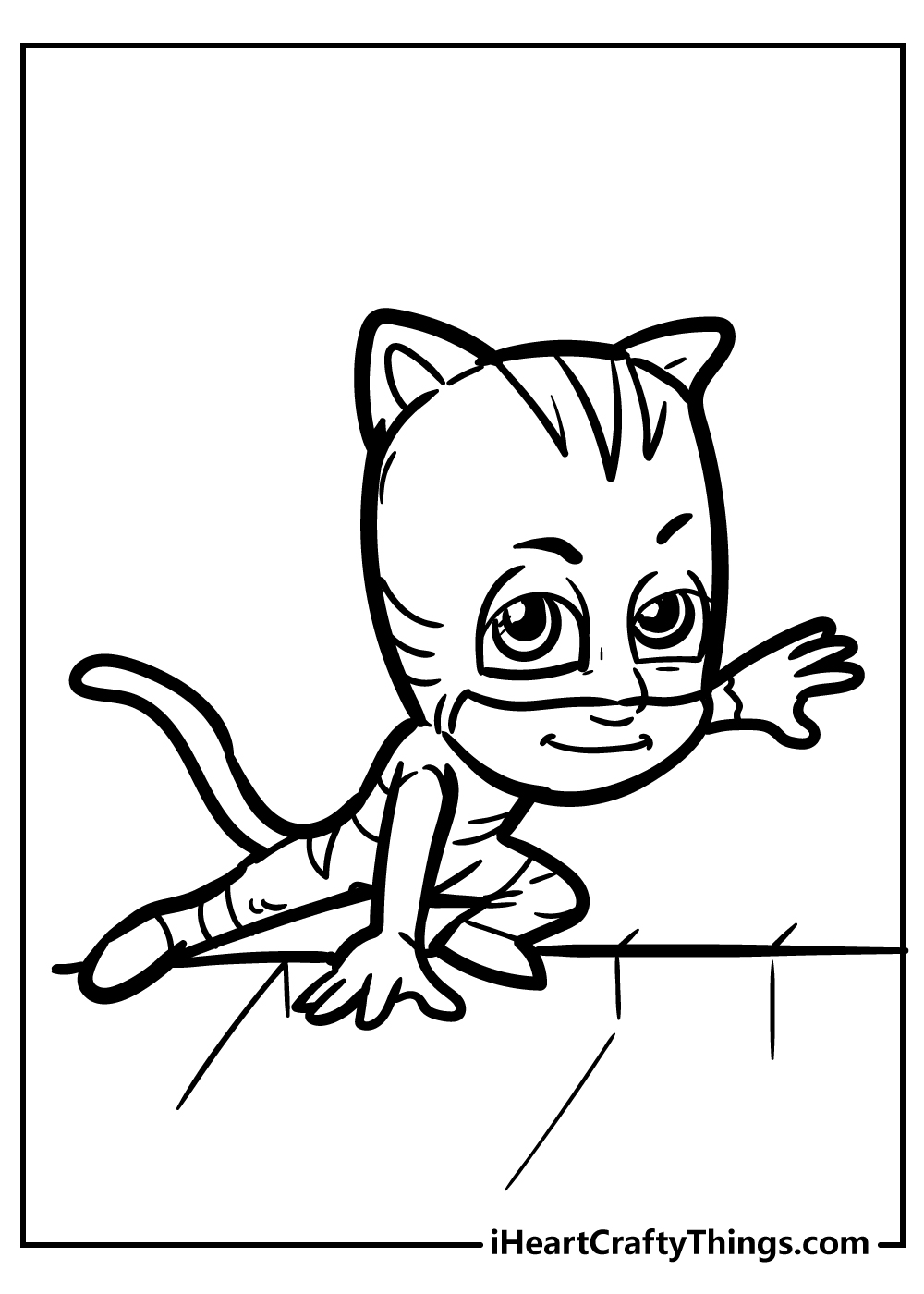 catboy pj masks coloring images free printable