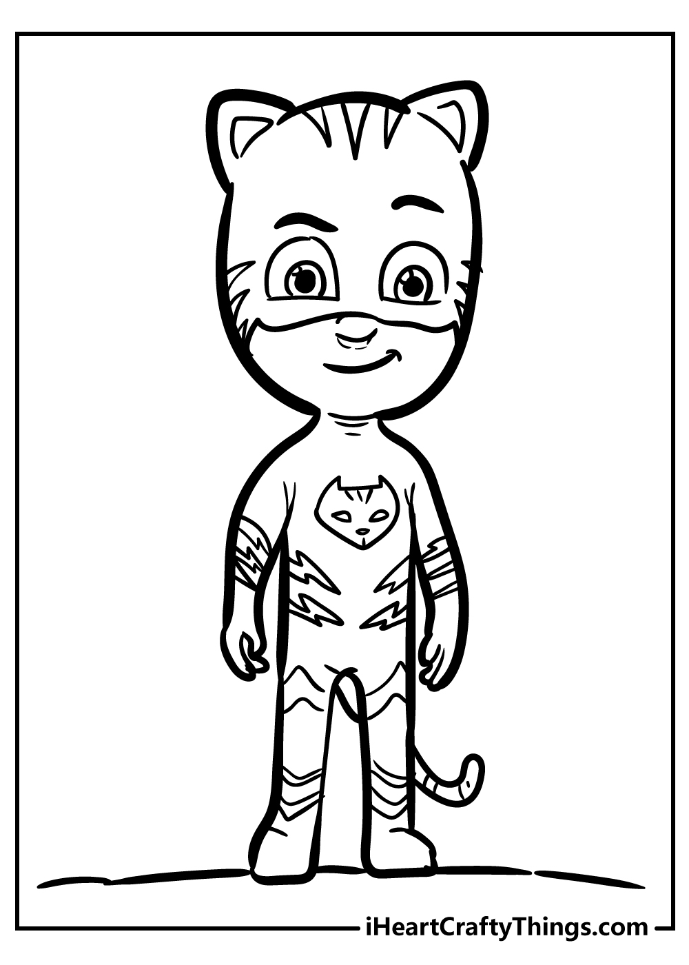catboy pj coloring pages free pdf