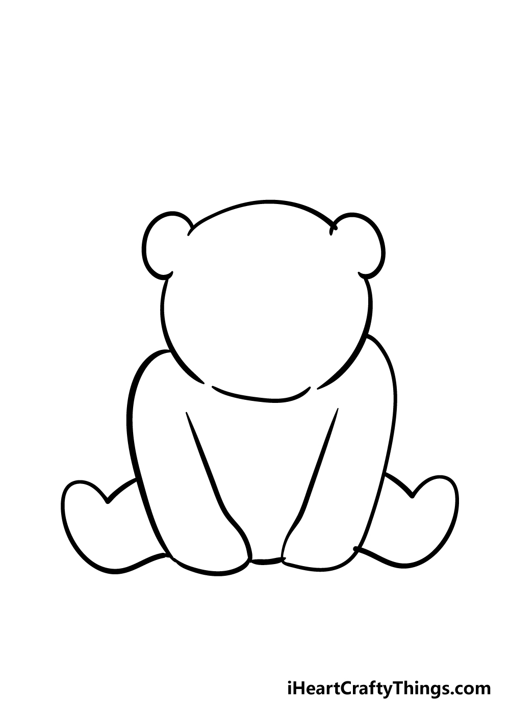 panda drawing step 4
