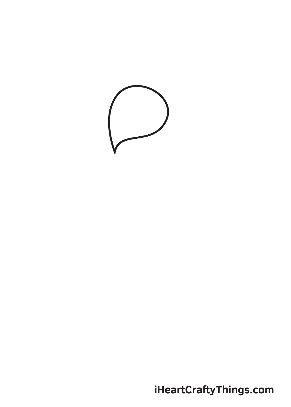 parrot drawing step 1