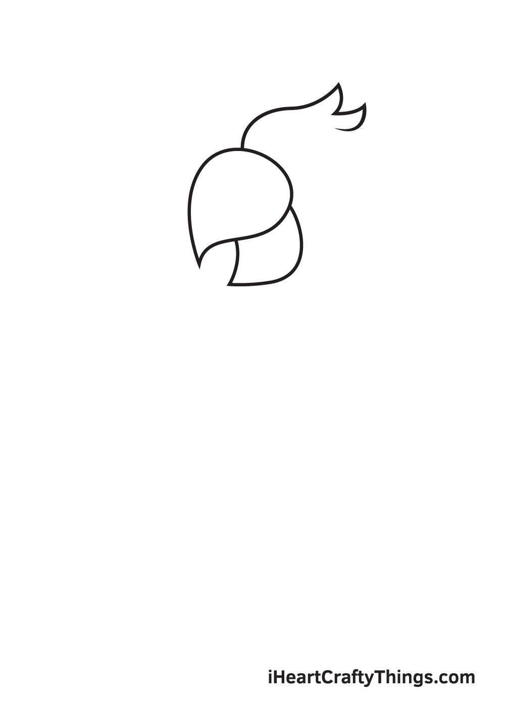 parrot drawing step 3