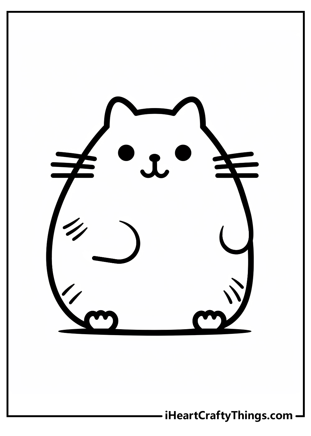 Pusheedn coloring printable free download