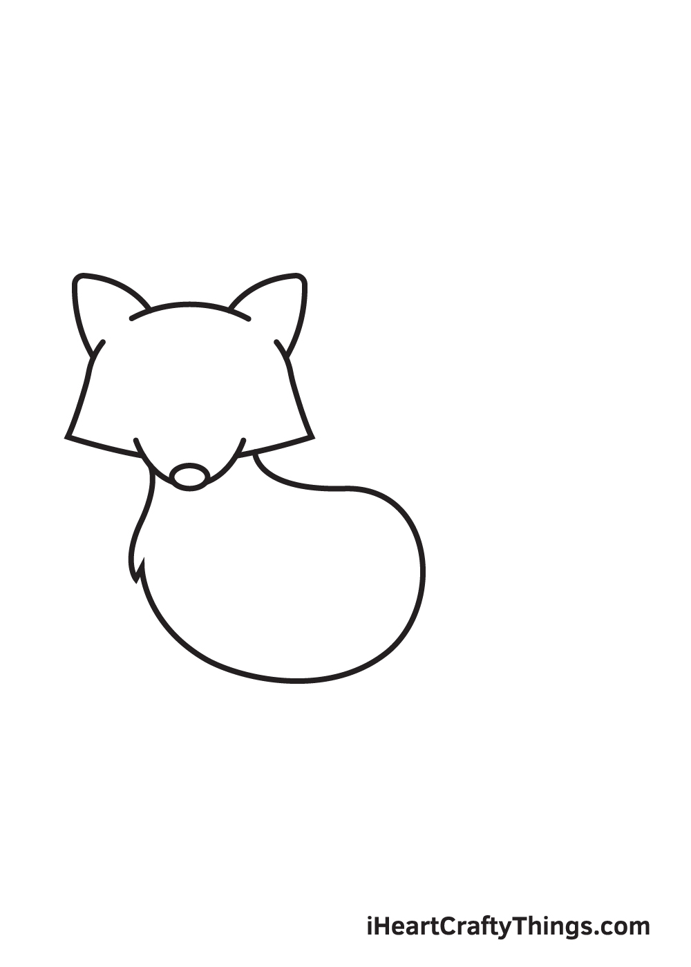 raccoon drawing step 5