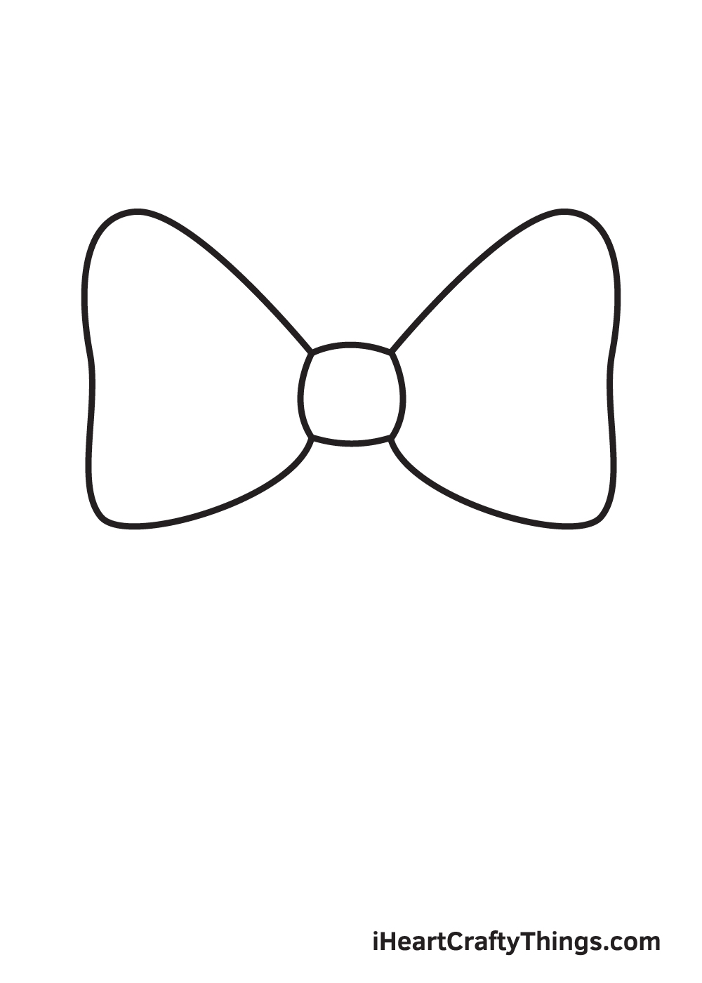ribbon drawing step 3