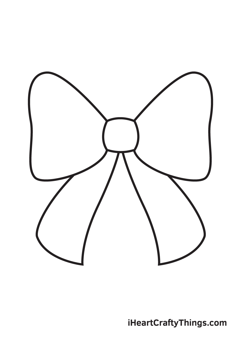 ribbon drawing step 5