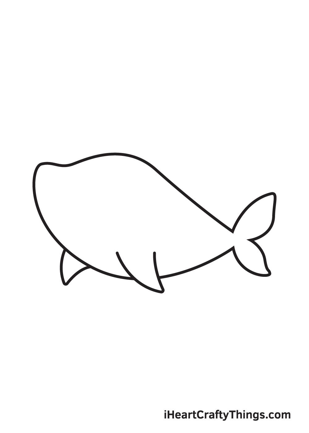 shark drawing step 5