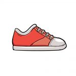how to draw shoe image