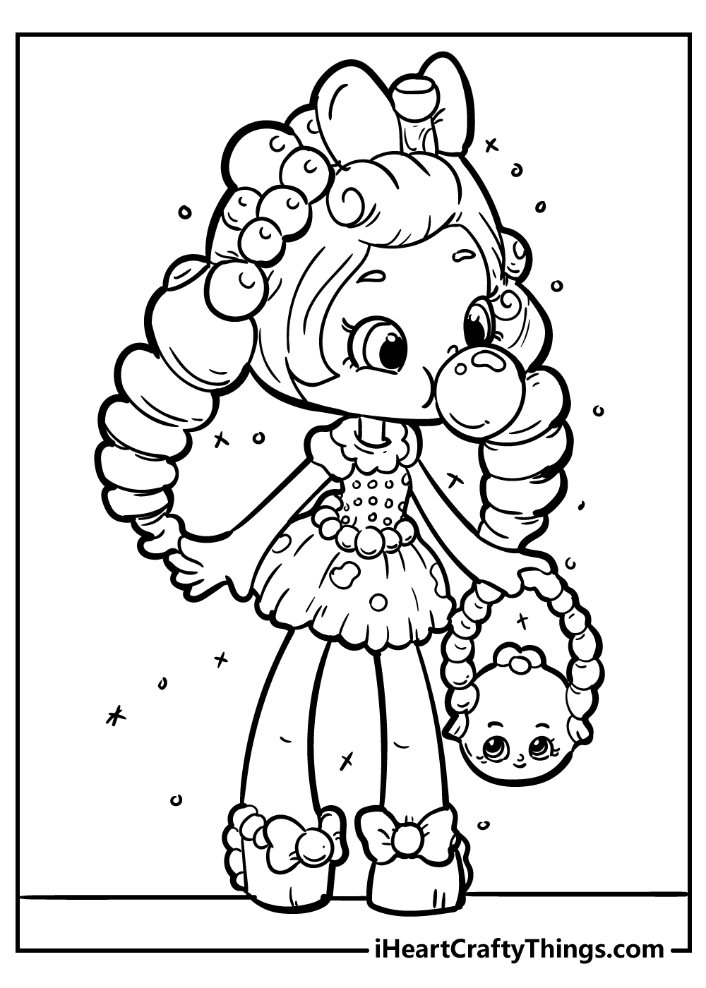 bubbleisha shopkins coloring pages printable