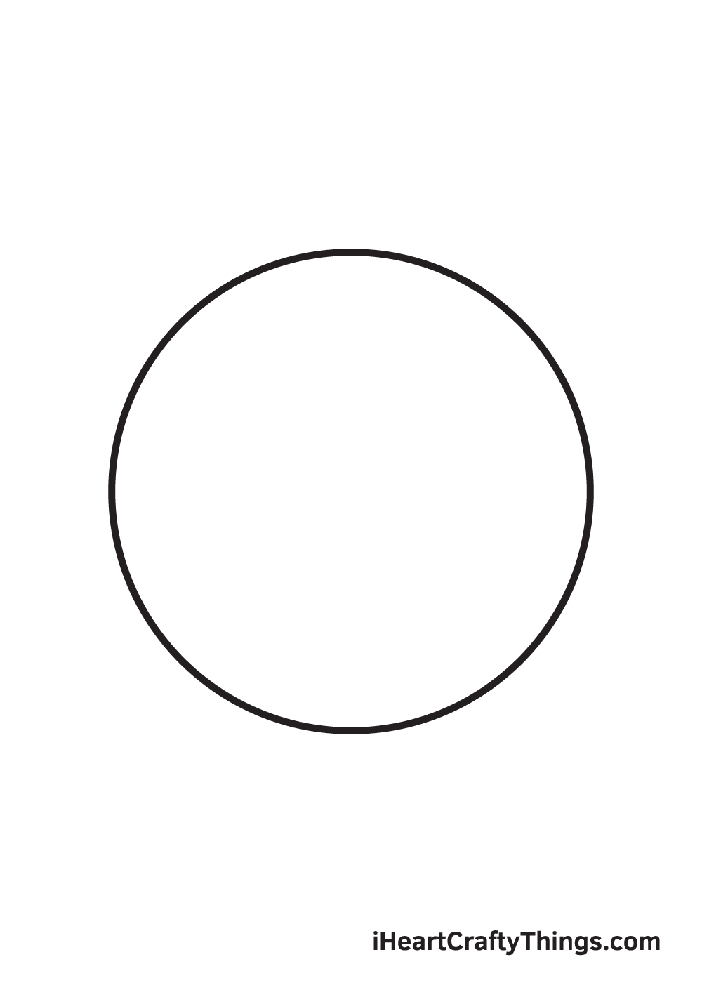 smile drawing step 1