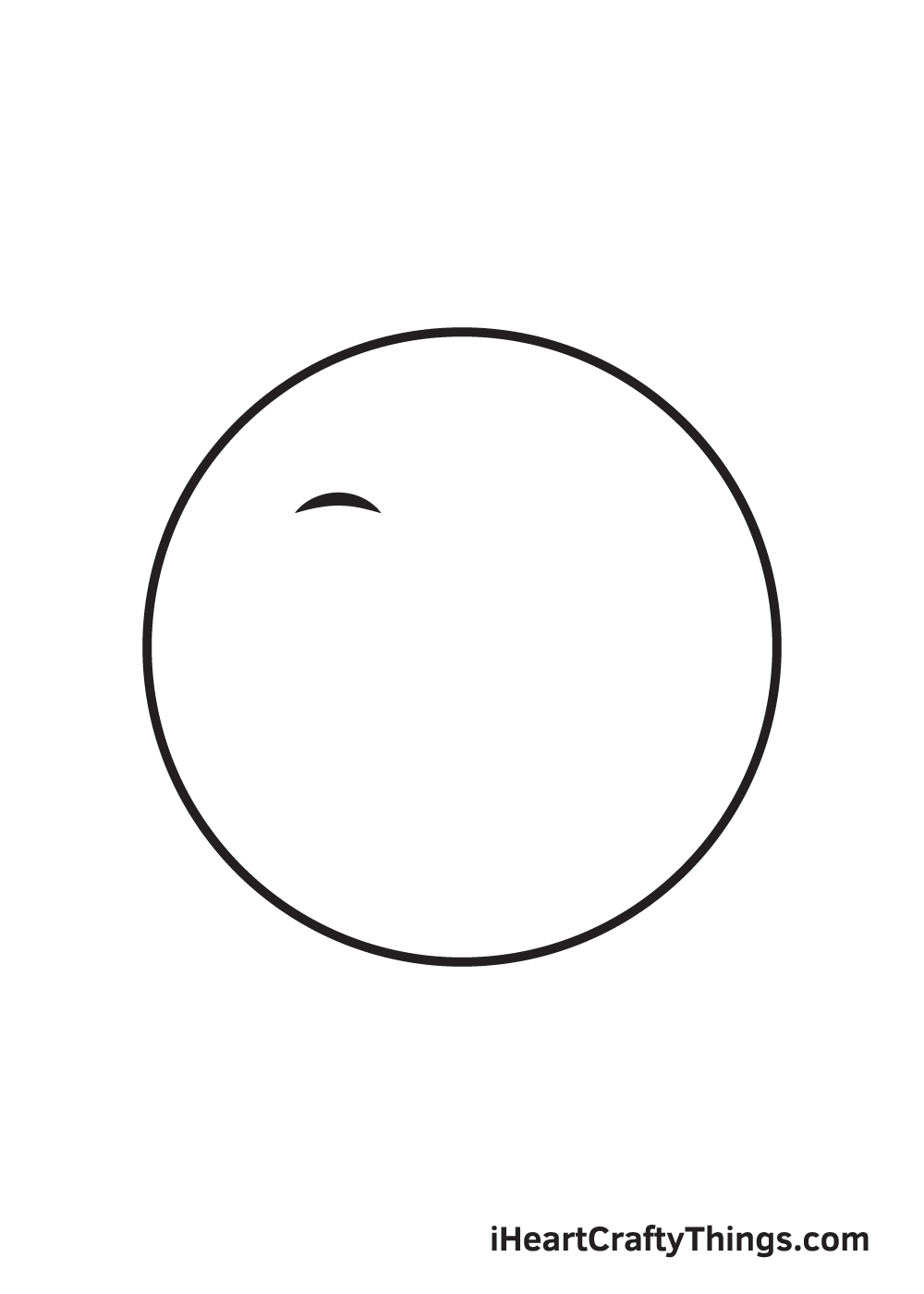 smile drawing step 2